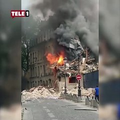 Paris'te patlama! Çok sayıda yaralı var
