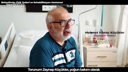 Enkazdan çıkarılan 9 yaşındaki Zeynep yürümeye ve konuşmaya başladı