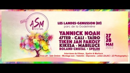 Festival "Les Arts S ' En Mêlent" 2023 : Interviews de Kikesa , Spelim & Mariluce - Diaporama