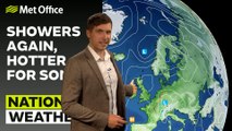 Met Office Evening Weather Forecast 21/06/23 - Showers, hotter for some