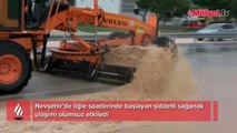 Nevşehir'de sağanak: Niğde ve Aksaray'a ulaşım kontrollü sağlanıyor