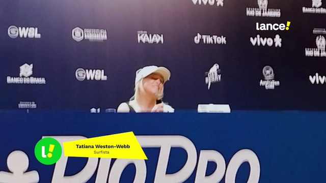 Recuperada de lesão, Tatiana Weston-Webb chega à Saquarema esperançosa: ‘Espero que dê tudo certo’