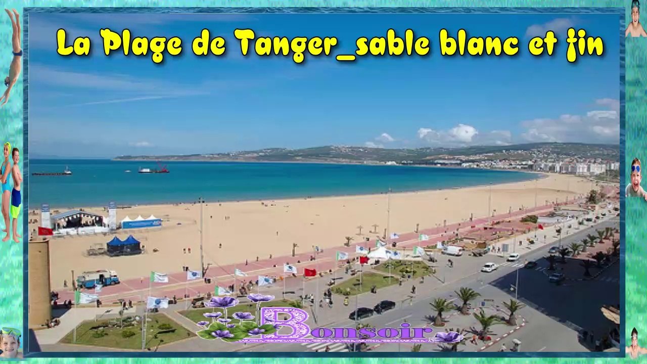 La Plage de Tanger_sable blanc et fin ⛱️⛱ سحر وجمال شاطئ طنجة - Vidéo ...