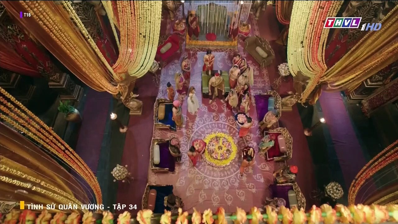 tình sử quân vương tập 34 - THVL1 lồng tiếng - phim ấn độ - xem phim tinh su quan vuong tap 35