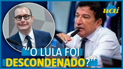 Magno Malta para Zanin: 'O Lula foi descondenado?'