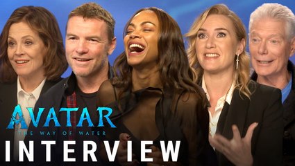 Inside 'Avatar 2': Exclusive Cast Interviews with Zoe Saldaña, Sam Worthington & More 🎥