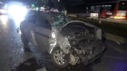 Gaziantep'te Kontrolden Çıkan Araç Takla Attı: 5 Yaralı