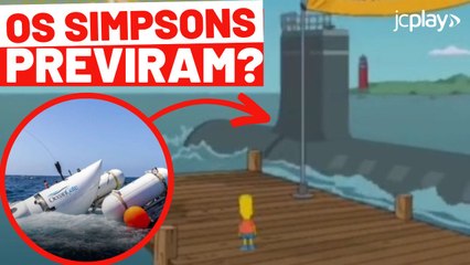 SUMIÇO de SUBMARINO OCEANGATE foi PREVISTO pelos SIMPSONS?