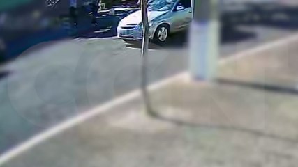 Câmera flagra momento em que Vilson Domingos Mateus é assassinado enquanto trabalhava em obra