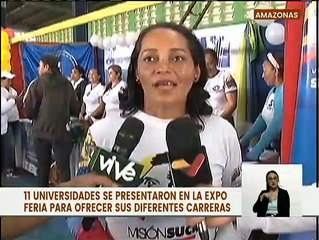 11 universidades se presentan en la Expoferia de Oportunidades de Estudio Amazonas 2023