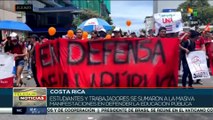 Costa Rica: Millares de manifestantes defienden la educación pública