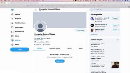 How to USE Twitter on a Computer - Add a Biography | Tutorial 6