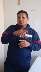 Domingos, sobrevivente do naufrágio em SC