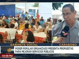 Carabobo | Consejos Comunales y Comunas presentan propuestas para mejorar los Servicios Públicos