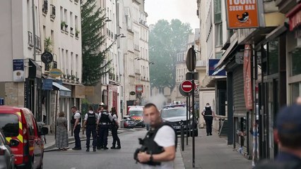 Download Video: Al menos cuatro heridos graves en derrumbe de un edificio en pleno París