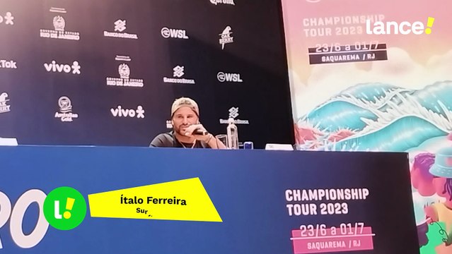 Ítalo Ferreira fala em torcida ‘muito especial’ e anseia por nova final brasileira em Saquarema