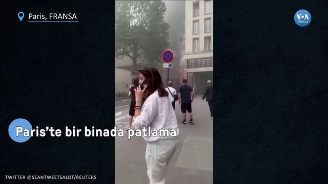 Paris’te bir binada şiddetli patlama