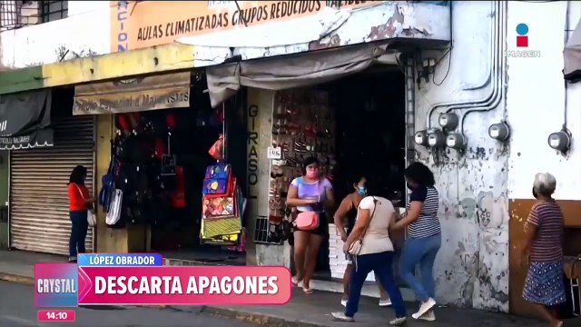Hay más consumo, pero no tenemos dificultad : López Obrador sobre apagones