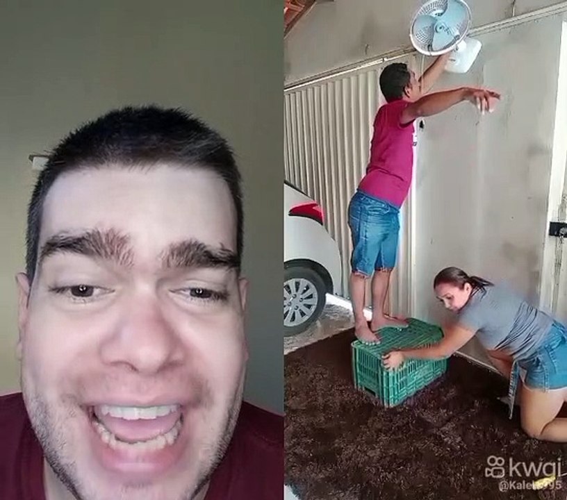 Mulher desastrada kkk