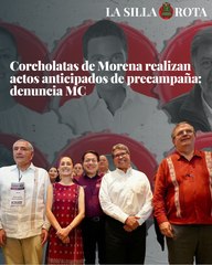 Download Video: Corcholatas de Morena realizan actos anticipados de precampaña: denuncia MC