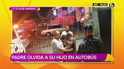 Padre alcoholizado olvida a su hijo en autobús; se acordó en su casa