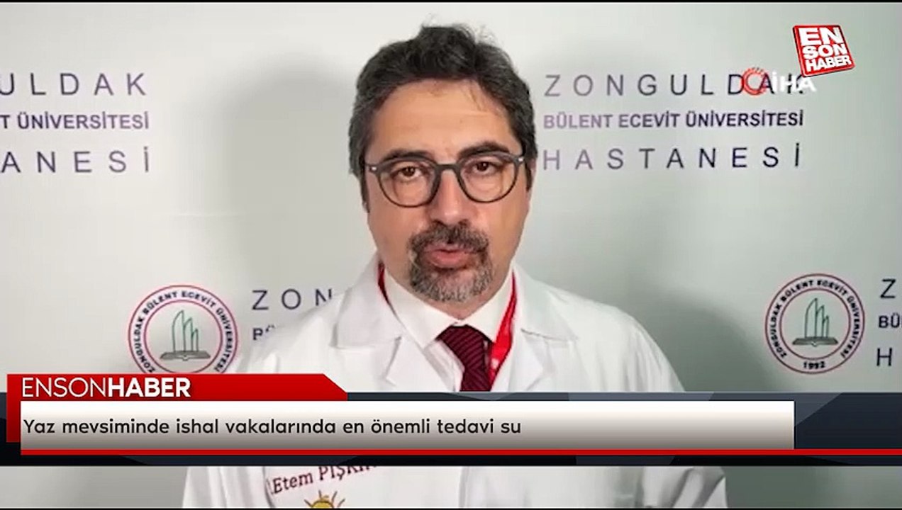 Yaz mevsiminde ishal vakalarında en önemli tedavi su