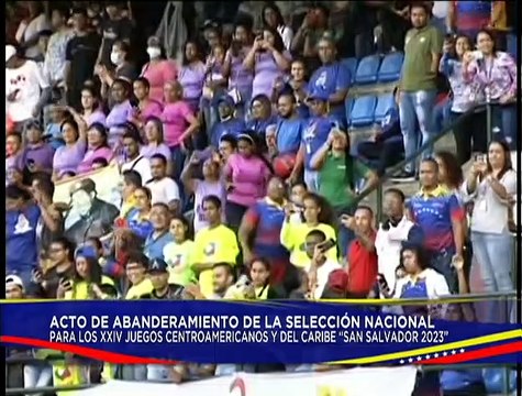 Jefe de Estado abandera selección nacional que participará en los XXIV Juegos San Salvador 2023