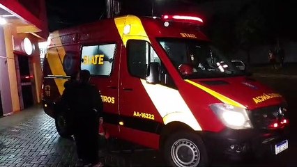 Motociclista fica ferido em acidente na Rua Rio da Paz