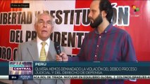 Perú: Abogados del expresidente Pedro Castillo harán pronunciamiento para exigir su restitución
