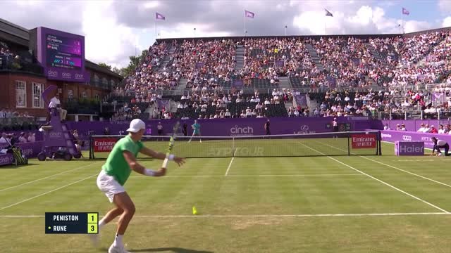 Rune sets up enticing Queen's quarter with Musetti