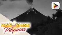 Phivolcs, ipinaliwanag na bagama't patuloy ang pag-agos ng lava mula sa bunganga ng Mayon ay malayo pa ito sa paanan ng bulkan