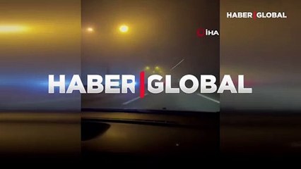 İstanbul'da gece saatlerinde sis etkisini gösterdi