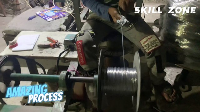 How electric wire aluminium are made/excellent process of manufacturing electric wire aluminium in local factory