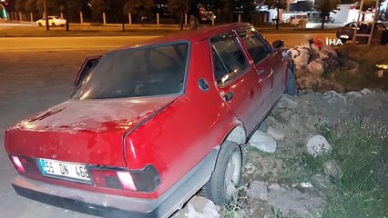 Samsun'da otomobil yayaya çarptı: 1 yaralı