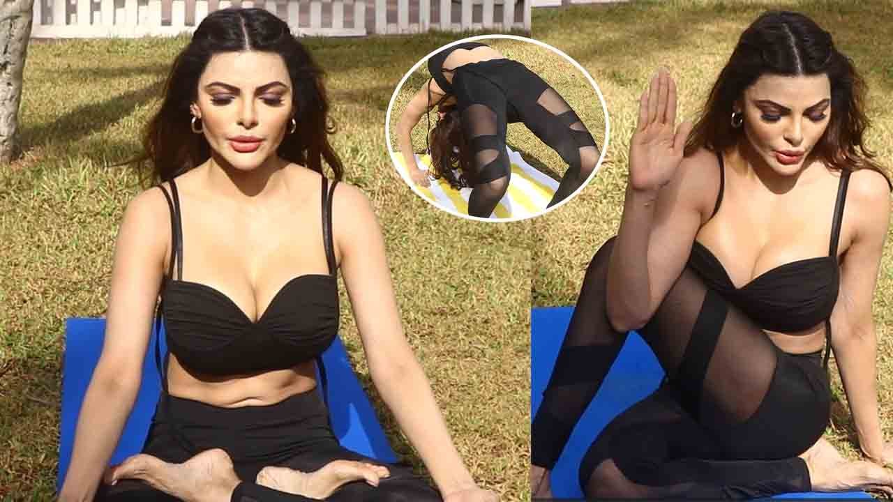Sherlyn Chopra ने International Yoga Day पर किय...