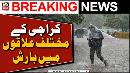 Drizzling in different parts of Karachi