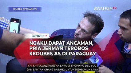 Ngaku Dapat Ancaman, Pria Jerman Berompi Anti Peluru Terobos Kedubes AS di Paraguay
