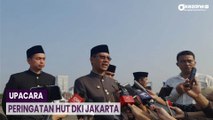 Pj Gubernur Heru Budi Hartono Pimpin Upacara Peringatan HUT  DKI Jakarta