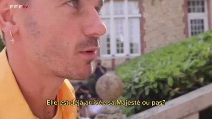 Quand les joueurs de l'équipe de France se retrouvent avant un match... parodie énorme
