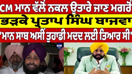 CM Bhagwant Mann ਵੱਲੋਂ ਨਕਲ ਉਤਾਰੇ ਜਾਣ ਮਗਰੋਂ ਭੜਕੇ ਪ੍ਰਤਾਪ ਸਿੰਘ ਬਾਜਵਾ | Partap Bajwa |OneIndia Punjabi