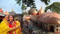 Devoleena Bhattacharjee Kamakhya Devi Temple Darshan Viral, Mother के साथ साड़ी में...| Boldsky
