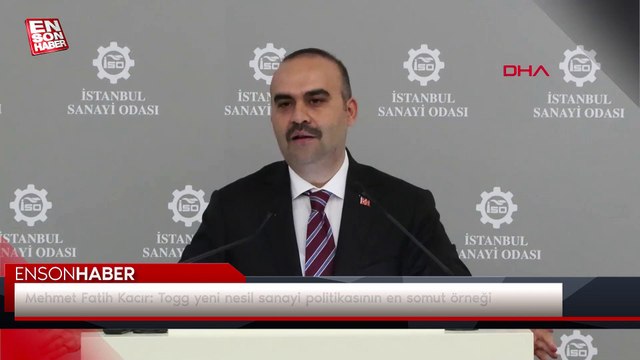 Mehmet Fatih Kacır: Togg yeni nesil sanayi politikasının en somut örneği
