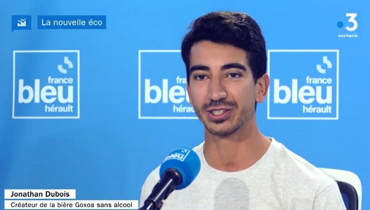 Jonathan Dubois, créateur héraultais de la bière pour sportifs Goxoa