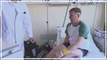 Kriegsverletzte Ukrainer: Von der Front ins deutsche Krankenhaus