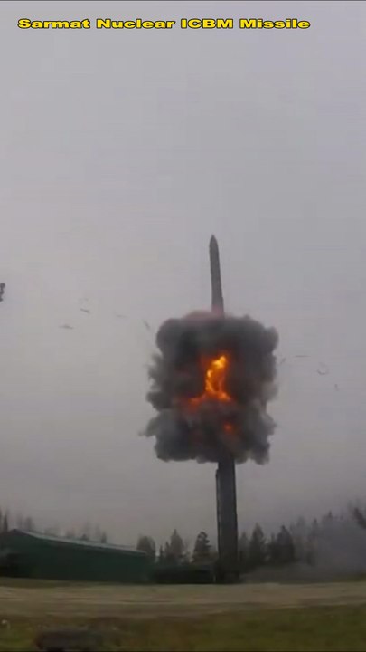 RS-28 SARMAT - RUSSIAN NUCLEAR ICBM MISSILE