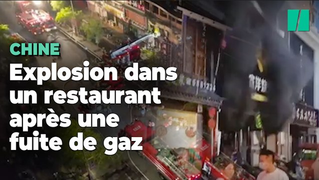 Une explosion de gaz dans un restaurant de Chine fait de nombreux blessés