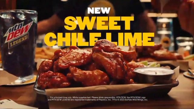 Buffalo Wild Wings Commercial 2023 - (USA) • Sweet Chile Lime Wings