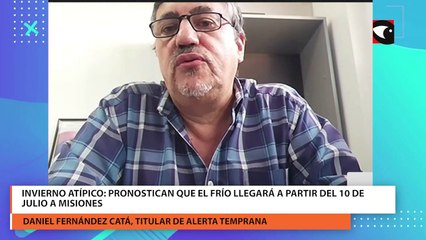 Invierno atípico: Pronostican que el frío llegará a partir del 10 de Julio a Misiones