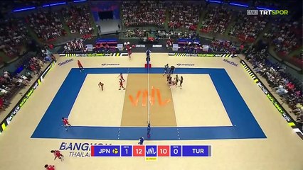 下载视频: A Milli Kadın Voleybol Takımı, Milletler Ligi'nde Japonya'ya 3-2 yenildi