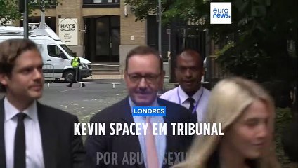 Kevin Spacey começa a ser julgado em Londres por abuso sexual
